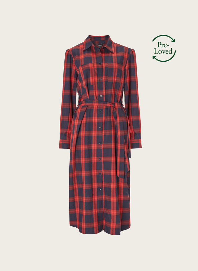 Pre-Loved Elodie Organic Cotton Shirt Dress