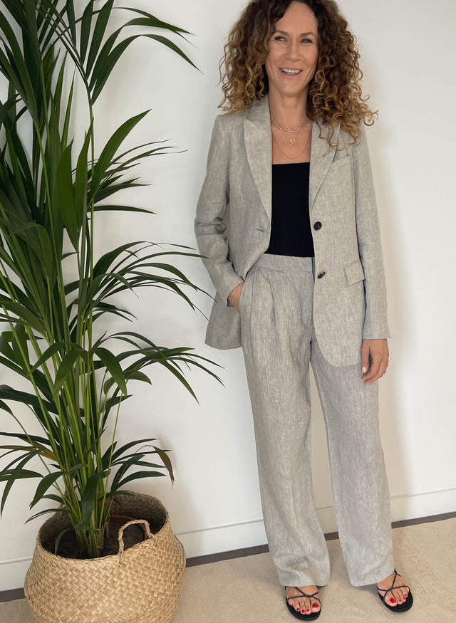 Maxine Hemp Single Breasted Jacket