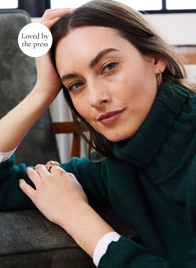 Darcy Eco Cashmere Roll Neck Jumper