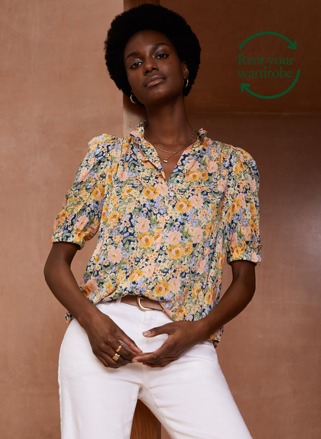 Maria Blouse with LENZING™ ECOVERO™ to Rent