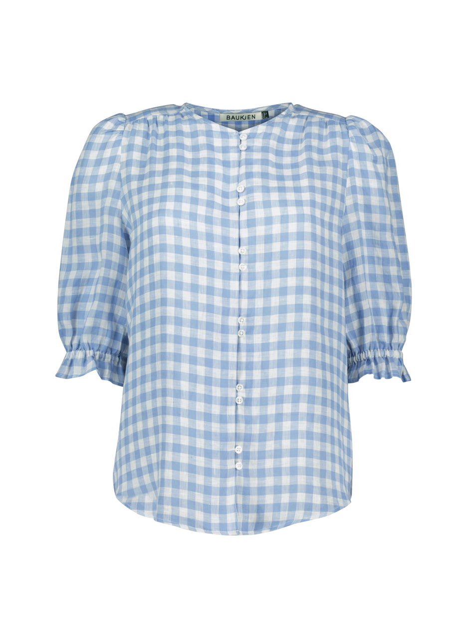 Xanthe Linen Blouse