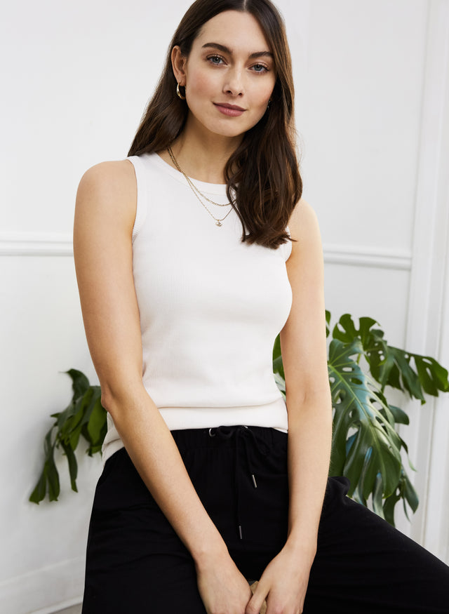 Baukjen Essentials Organic Cotton Rib Tank